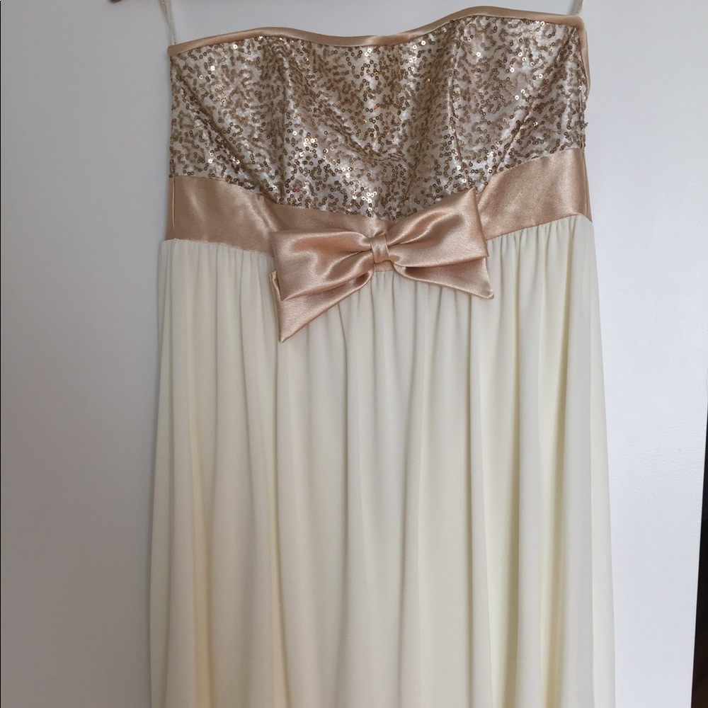 Jessica McClintock bow dress